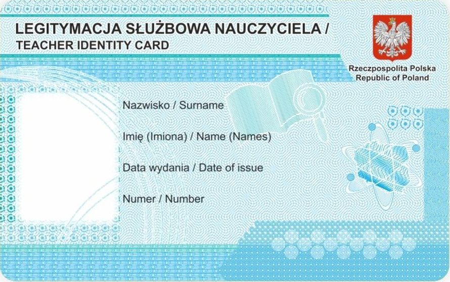 LN-awers Legitymacja nauczyciela